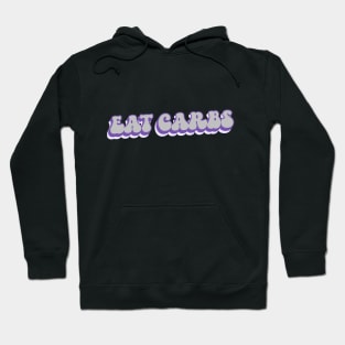 Eat Carbs Groovy Retro Hoodie